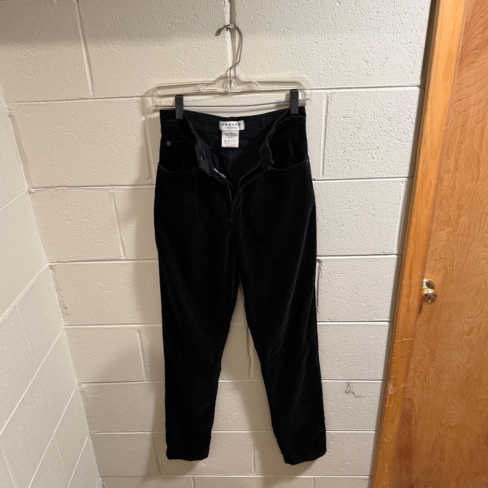 vintage women's Jaeger velvet corduroy pants
